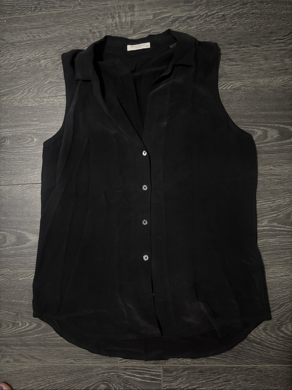 Equipment 100% silk blouse